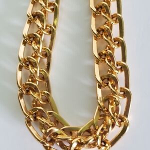 Chunky 16" Goldtone Chain